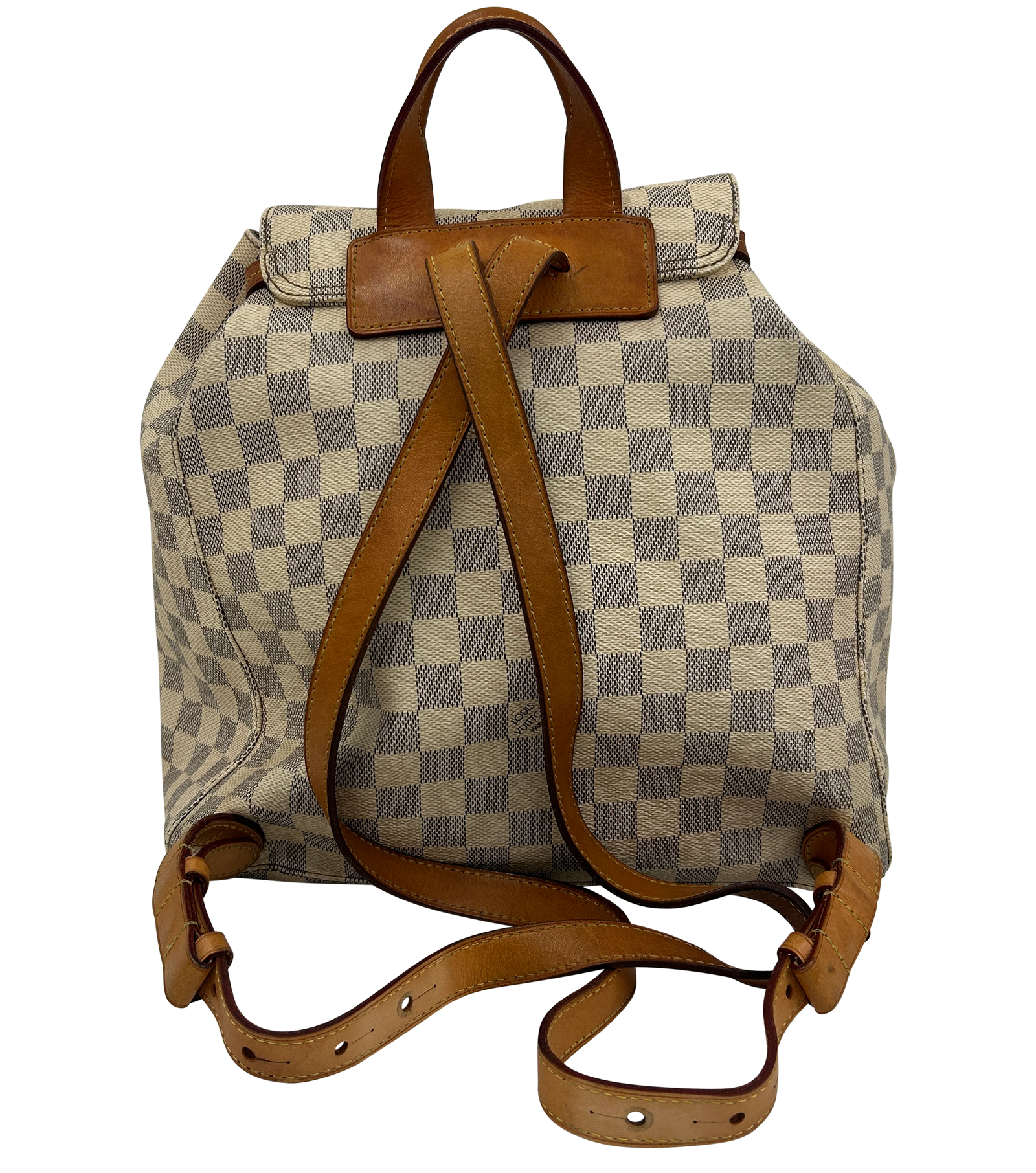 Sperone Mochila, 860&euro;, Bolso, Blanco, Canvas - General, Vista trasera